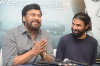 Chiranjeevi Felicitated Mahanati Team